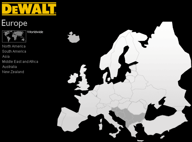 Lydig udlejeren bakke DeWALT EU